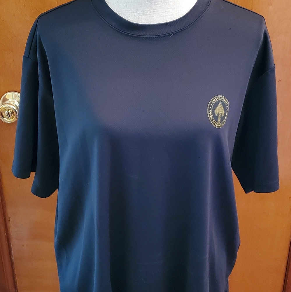 US Special Ops Black Dri-fit Leightweight Shirt size XL